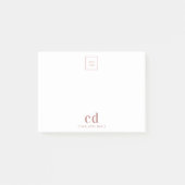 Unternehmen mit Sitz in Rosa Post-it Klebezettel (Vorderseite)