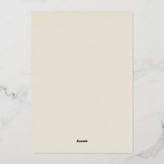 UNTERNEHMEN Modernes Ereignis, einfach dunkelgrün Folieneinladung (Rückseite)