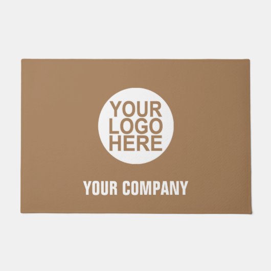 Unternehmen oder Slogan für kundenspezifische Firm Fußmatte (Vorderseite)