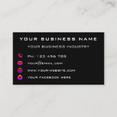 Unternehmen Personalisiert Beruflich Visitenkarte (Vorderseite)