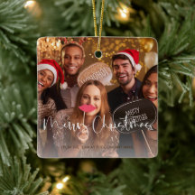 Unternehmen QR Code Foto Frohe Weihnachtsgeschenk