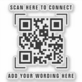 Unternehmen | QR-Code-Prüfung Aufkleber (Vorderseite)