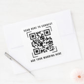 Unternehmen | QR Code Scan Sticker (Umschlag)