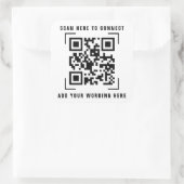 Unternehmen | QR Code Scan Sticker (Tasche)