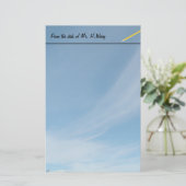 Unternehmen, Schule, Bürogebäude Briefpapier (Stehend Vorderseite)