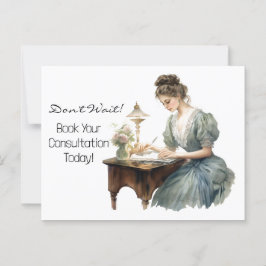 Unternehmen Stilvolle Werbepostkarte für Unternehm Postkarte