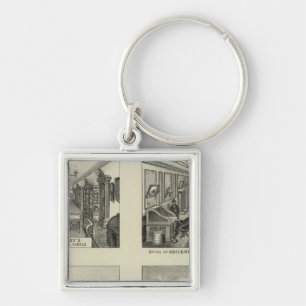 Unternehmen und Residenzen, Abilene, Kansas Schlüsselanhänger