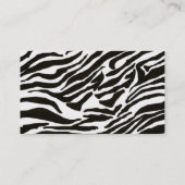 Unternehmen und Vernetzung von Frauen Visitenkarte (Rückseite)