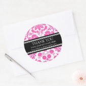 Unternehmen Vielen Dank für Ihr benutzerdefinierte Runder Aufkleber (Umschlag)