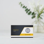 Unternehmen Visitenkarte (Stehend Vorderseite)