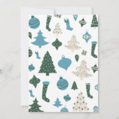 Unternehmen Weihnachten Party Einladen Niedlich-gr Einladung (Rückseite)