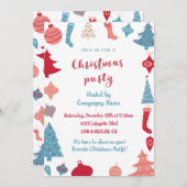 Unternehmen Weihnachten Party Einladen Niedlichen Einladung (Vorne/Hinten)