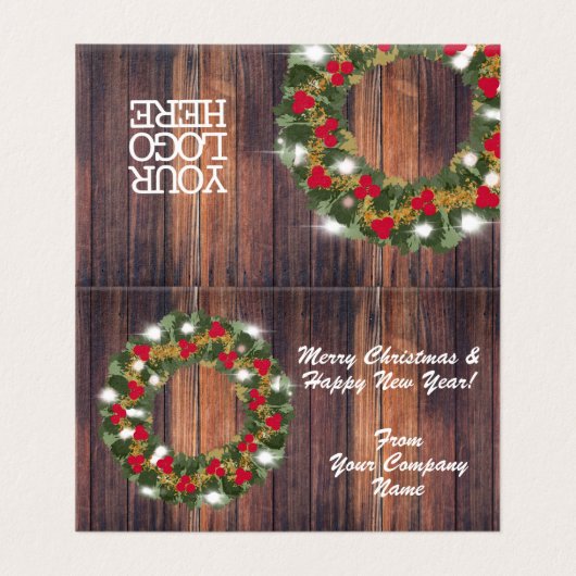 Unternehmen | Weihnachtsfeier (Außenseite Aufgefaltet)