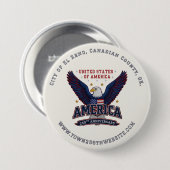 Unternehmens Giveaway Business Branding Button (Vorne & Hinten)