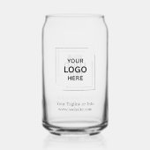 Unternehmens-Minimalist Can Glas-Geschenkdesign Dosenglas (Rückseite)