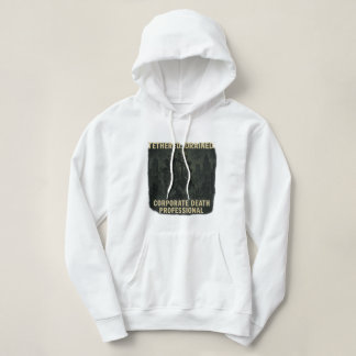 Unternehmens-Tod Professioneller Zombie Büro Leben Hoodie