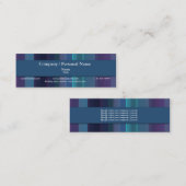 Unternehmens- u. persönlich - modisches mini visitenkarte (Vorne/Hinten)