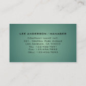 Unternehmens - Visitenkarten Visitenkarte (Rückseite)