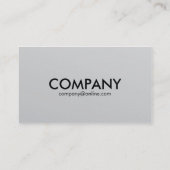 Unternehmens - Visitenkarten Visitenkarte (Rückseite)