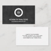 Unternehmensberater | Logo des Investor Stock Trad Visitenkarte (Vorne/Hinten)