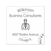 Unternehmensberater Permastempel (Design)