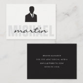 Unternehmensberater Visitenkarte (Vorne/Hinten)