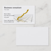 Unternehmensberater-Visitenkarte Visitenkarte (Vorne/Hinten)