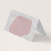 Unternehmensberater Visitenkarten (Rückseite)