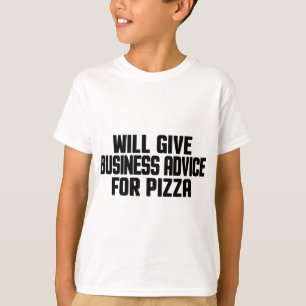 Unternehmensberatung für Pizza Unternehmer Berater T-Shirt