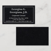 Unternehmensberatungskarte Visitenkarte (Vorne/Hinten)