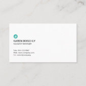 Unternehmensbuchführung Visitenkarte (Rückseite)