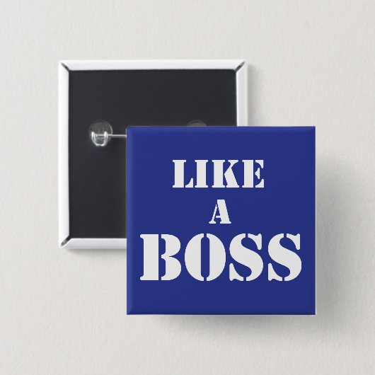 Unternehmenschef Button (Vorne & Hinten)