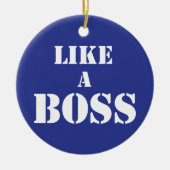 Unternehmenschef Keramikornament (Vorne)