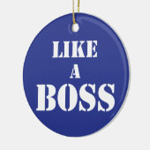 Unternehmenschef Keramikornament (Links)