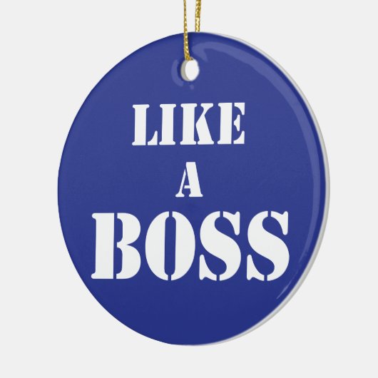 Unternehmenschef Keramikornament (Links)