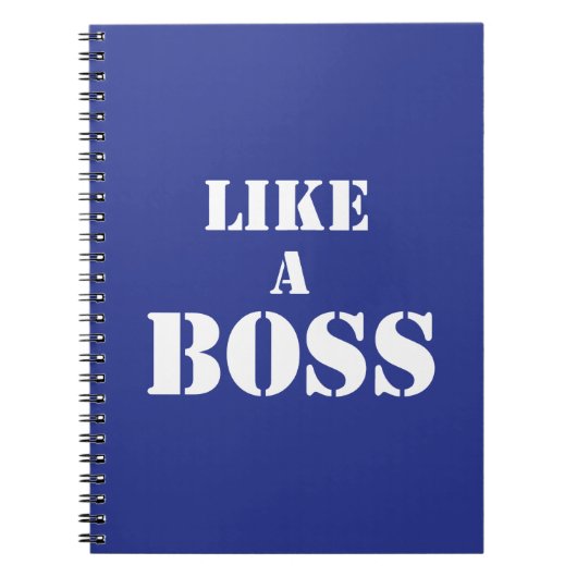 Unternehmenschef Notizblock (Vorderseite)