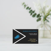 Unternehmensentwicklung Visitenkarte (Stehend Vorderseite)