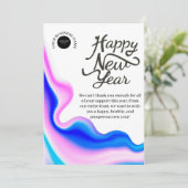 Unternehmenserlebnis Neues Jahr 2023 - Kalender Feiertagskarte (Stehend Vorderseite)