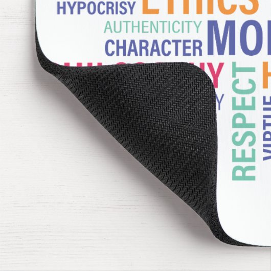 "Unternehmensethik" Mousepad (Ecke)