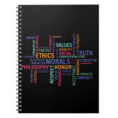 "Unternehmensethik" Notizblock (Vorderseite)