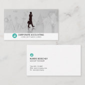 Unternehmensfinanzierung | Rechnungslegung | Aktie Visitenkarte (Vorne/Hinten)