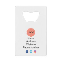 Unternehmensförderung Geldbeutel Flaschenöffner