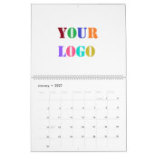 Unternehmensförderung Personalisiert - modern Kalender (Jan 2027)