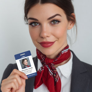 Unternehmensfoto Sicherheitsausweis Luftfahrt Flug Ausweis