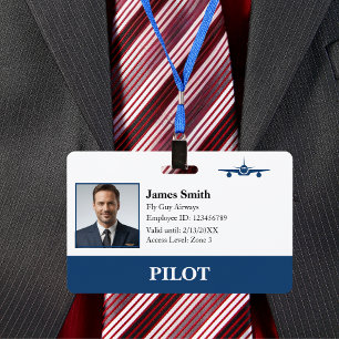 Unternehmensfoto Sicherheitsausweis Luftfahrt Flug Ausweis