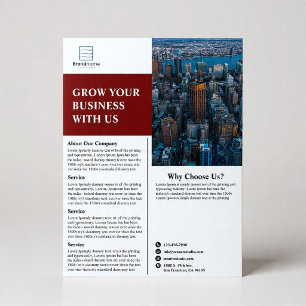 Unternehmensgeschäfts-Flyer Flyer
