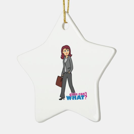 Unternehmensgewinn Keramikornament (Links)