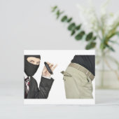 Unternehmensgewinn Postkarte (Stehend Vorderseite)