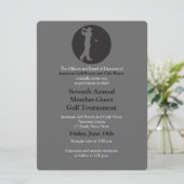 Unternehmensgolf-Turnier-Einladung Einladung (Stehend Vorderseite)