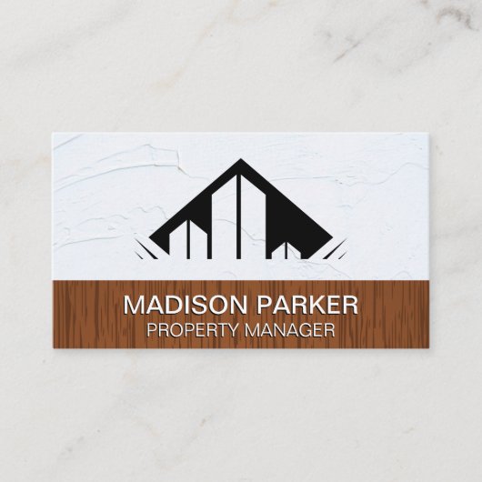 Unternehmensgruppen | Holzkleckwand Visitenkarte (Vorderseite)